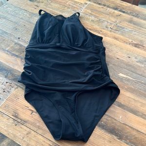 Amazon black one piece swimsuit